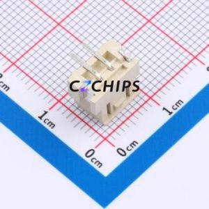 HCZZ0040-2 Wire-to-Board Pin Header SMD,P=2.5mm Connector 1x2P 2.5mm Vertical Mount XHB - Product Image 2