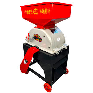 Machine de traitement des aliments pour animaux, broyeur à marteaux pour maïs, céréales, grains, machine de fabrication d'aliments pour animaux, 850 kg/h - Product Image 1