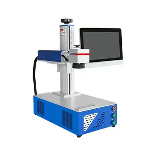 Nhiệm vụ nặng nề sợi Laser đánh dấu khắc máy in nhà máy trực tiếp giá raycus Laser nguồn