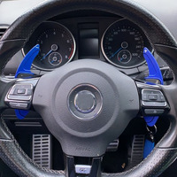 2 pièces de rechange pour palettes de volant, extensions de levier de vitesse pour VW Golf 5 6 MK6 GTI R Jetta MK5 Passat B6 B7 Polo Tiguan