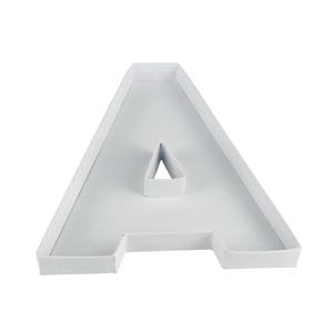 Boîte cadeau en carton en forme de lettre de l'alphabet pour la fête des pères, remplissable de bonbons au chocolat sucrés - Product Image 5