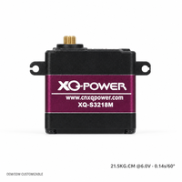Servomoteur numérique étanche XQ-S3218M PWM pour coque intermédiaire en aluminium 20KG, entièrement personnalisable, vente en gros