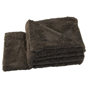 Microfibre Auto polissage serviette corail polaire grande peluche épaisse douce microfibre voiture nettoyage vaisselle serviettes microfibre - Product Image 4
