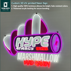 <span class=keywords><strong>Backlit</strong></span> RGB dẫn Tường Hộp đèn Acrylic dẫn đăng ký enseigne Lumineuse - Product Image 3