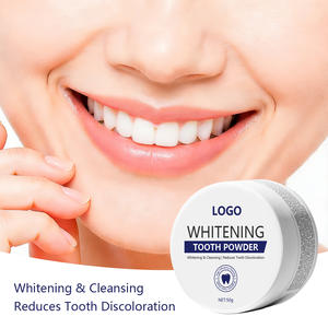 Poudre dentifrice blanchissante au <span class=keywords><strong>charbon</strong></span> actif de marque privée pour un nettoyage en profondeur, l'élimination des taches et une haleine fraîche - Product Image 2