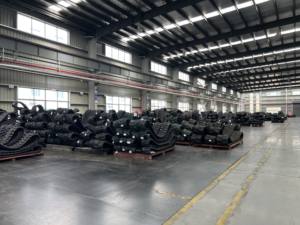 Chenilles de rechange en caoutchouc pour robots chenillés, moissonneuses <span class=keywords><strong>Kubota</strong></span>, excavatrices Yanmar et <span class=keywords><strong>mini</strong></span>-transporteurs sur chenilles d'occasion - Product Image 2