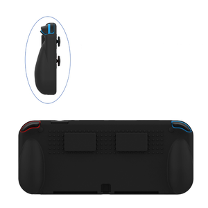 Étui de <span class=keywords><strong>protection</strong></span> en silicone anti-chute et anti-rayures avec 2 emplacements pour cartes de jeu pour console Nintendo <span class=keywords><strong>Switch</strong></span> <span class=keywords><strong>OLED</strong></span> - Product Image 5