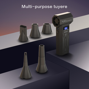 Soplador de Aire Inalámbrico de 4000 mAh, Ventilador Turbo Ajustable de 4 Velocidades, Pantalla LED, 5 Boquillas para Limpieza de Teclados y Automóviles - Product Image 1