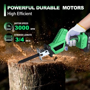 Scie sauteuse sans fil 20V de qualité DIY pour le bois, le PVC, le plastique et le métal, alimentée par batterie CRS-20A Scie sauteuse sans fil S - Product Image 5