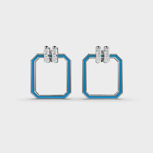 Fine Round Brilliant Moissanite <b>Stud</b> Earrings in 925 <b>Sterling</b> <b>Silver</b> Elegant Jewelry Stylish Gift for Women - Product Image 4