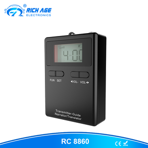 Sistema <span class=keywords><strong>de</strong></span> Guía Turística Portátil Inalámbrico UHF <span class=keywords><strong>de</strong></span> 860-870 MHz con 20 Canales y Alcance <span class=keywords><strong>de</strong></span> hasta 200 m para Museos y Agencias <span class=keywords><strong>de</strong></span> Viajes - Product Image 6
