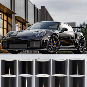 Premium Super Color Mate Brillo Azul ROJO Negro Blanco Verde Amarillo TPU PPF Envoltura de vinilo Revestimiento de revestimiento de <span class=keywords><strong>coche</strong></span> sin burbujas de aire - Product Image 5