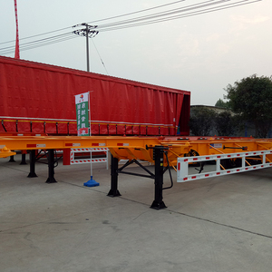 Transportador de contenedores usado, <span class=keywords><strong>3</strong></span> <span class=keywords><strong>ejes</strong></span>, 50T 40 pies, semirremolque - Product Image 2