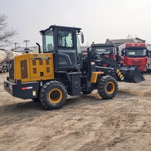 High Efficiency Wheeled Front Loader Comfort Cabin Design Small Construction Loader For Agricultural Farm - Product Image 4