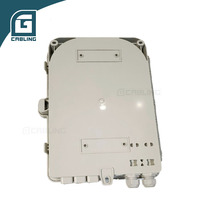Boîtier de terminaison et de distribution optique extérieur Gcabling 24 ports pour câble de descente en fibre optique (FTB 24 ports)