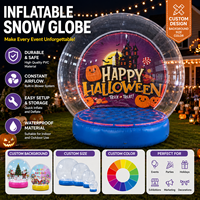 Borne photo gonflable en PVC étanche avec souffleur intégré pour Halloween, Noël, anniversaires et événements festifs