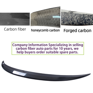 สำหรับ F16/X6M F86 P สไตล์วัสดุคาร์บอนไฟเบอร์แท้ สปอยเลอร์หลัง ปีกท้ายรถ ปี 2014-2019 - Product Image 4