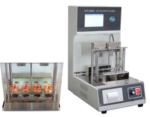 เครื่องทดสอบจุดอ่อนตัวอัตโนมัติ SYD-2806H ASTM D36 พร้อมอุปกรณ์สอบเทียบวงแหวนและลูกบอลสำหรับทดสอบการอ่อนตัว - Product Image 5