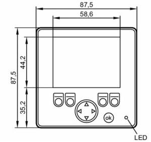 New IFM CR0451 R360 BasicDisplay Programmable Graphic Display for Controlling Mobile Machines with CODESYS - Product Image 4