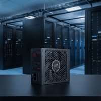Catu Daya Server AI 2600W 80Plus Platinum Efisiensi 94% 12V-2x6 600W Dukungan GPU Ganda untuk Pusat Data HPC