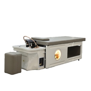 KISEN Hair Spa Equipment Portable Head Spa Shampoo Basin Massage Multifunctional Fumigable Hydrotherapy Circulating Shampoo <b>Bed</b> - Product Image 1