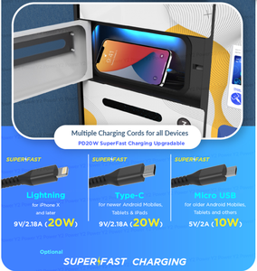 Casier de recharge mural pour télé<span class=keywords><strong>phone</strong></span> portable Y2 Power <span class=keywords><strong>ZEN</strong></span> <span class=keywords><strong>6</strong></span> baies pour une utilisation en extérieur, étanche, station de recharge rapide, armoire de recharge - Product Image 4