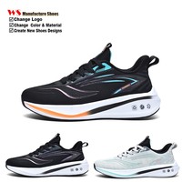 Weshine personnalisé en gros 2024 nouveau poids léger décontracté marche basket-ball style design baskets fabrication de chaussures pour hommes formateur