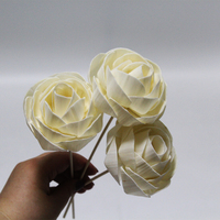 Fantaisie Reed Diffuseur Rotin Bâton Sola Fleur 250ml 500ml Verre Arôme Reed Diffuseur Bouteille Aromathérapie Rotin Bâton Fleurs