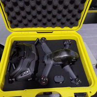 Inserts en mousse EVA personnalisés pour drone DJI, étanches, antichocs, anti-poussière, chariot à cadre en aluminium pour la protection des outils en extérieur
