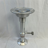Pied de table réglable en aluminium 500-700 mm, 19,7-27,6 pouces, pour bateau, yacht, camping-car, caravane P2