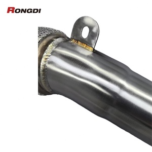 Tuyau de descente turbo droit réducteur de 3,5 pouces pour BMW M3 M4 G80 M3 M4 G82 S58 3.0T, échappement monobloc à tubes cintrés au mandrin - Product Image 6