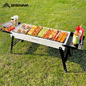 Bisinna BBQ Grill Foldable Portable Charcoal Grill Outdoor Camping 2024 New Model SK224 - Product Image 1