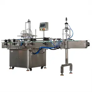 Machinery Industry 6 Head Filler Small Bottle Oral Liquid Syrup Vial Filling Machine