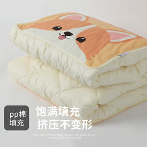 Almohada de felpa con diseño de cachorro Corgi, 40x40cm, bonitas almohadas con estampado de animales para coche y cama, con cremallera, para niños y adultos - Product Image 3