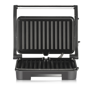 Machine à steak AKANE 1000W avec revêtement antiadhésif, chauffage double face, ouverture à 180 degrés, conception de chaleur uniforme - Product Image 6