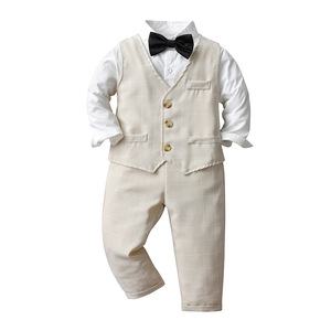 Vendita calda manica lunga, vestito Onam abbigliamento per bambini all'ingrosso abiti 3-8 anni vestiti Casual ragazzi vestiti/ - Product Image 1