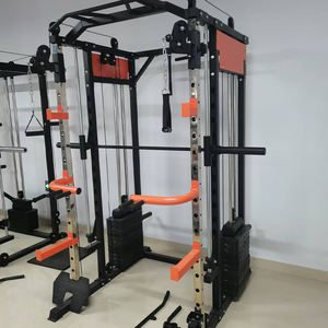 Macchina Smith Multifunzione per <span class=keywords><strong>Fitness</strong></span> Avanzato, Uso Domestico e Body Building - Product Image 4