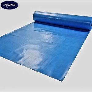 แผ่นปูบ่อ HDPE สีฟ้า ป้องกันรังสียูวี เป็นมิตรกับสิ่งแวดล้อม หนา 0.5-2.0 มม. แบบม้วน ผลิตตามสั่ง สำหรับบ่อเลี้ยงปลา ที่ฝังขยะ บ่อเก็บน้ำ และแผ่นปูเขื่อน - Product Image 2