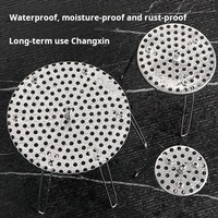 Offres Spéciales moderne 4 pouces 304 Anti-rongeur Anti-oiseau maille couverture motif sol balcon tuyau d'échappement évent fuite au sol maille couverture
