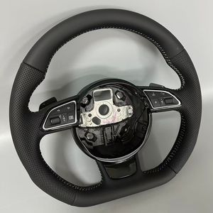 <span class=keywords><strong>Volante</strong></span> de cuero para <span class=keywords><strong>Audi</strong></span> S3 8P S4 B8 S5 S6 S7 S8 A3 8V A3 8P <span class=keywords><strong>A4</strong></span> B8 A5 B8 A6 C7 A7 C7 A8 D4 Q3 Q5 Q7 <span class=keywords><strong>Volante</strong></span> de coche - Product Image 3