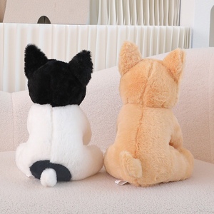 Venta al por mayor Kawaii perro <span class=keywords><strong>Bulldog</strong></span> francés juguete de peluche Animal relleno niños regalo decoración del hogar sentado <span class=keywords><strong>Bulldog</strong></span> francés muñeca - Product Image 4