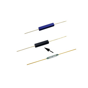 สวิตช์รีดแม่เหล็กไฟฟ้า SZFAST FRS-10B14 แบบติดตั้ง Gull Mount ชนิด Normally Open พร้อมตัวครอบแก้วและขั้วต่อแบบสกรู - Product Image 1