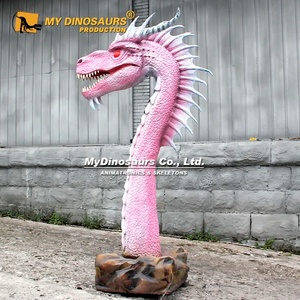 MY DINO WD023 <span class=keywords><strong>Parque</strong></span> al aire libre Atracción de gran tamaño Dragon Head Animatronics - Product Image 3