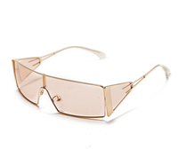 Lunettes de soleil Bettega Conjoined Fashion, nouvelle monture, tendance, personnalité, pose, incontournable, lunettes fraîches et petites, surdimensionnées