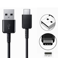 Câble de données de charge rapide USB-C d'origine OEM pour Samsung S8 S9 S10 S20 S23 Note 20 10 1,2 m, tressé en métal TPE