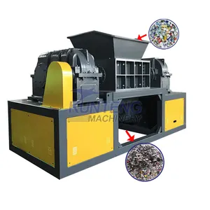 All type waste chipper & shredder carton clothes wood coconut husk shredded machine can crusher tire crushing machine for sale