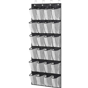 K103 Selling 24 Grid Door Hanging <b>Storage</b> <b>Bag</b> Multi-Layer Waterproof for Bathroom Kitchen Living Room Shoe <b>Storage</b> Eco-Friendly - Product Image 2