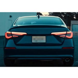 ไฟท้าย LED แอนิเมชั่น TT-ABC สำหรับ Honda <span class=keywords><strong>Civic</strong></span> รุ่นที่ 11 ปี <span class=keywords><strong>2022</strong></span> <span class=keywords><strong>สี</strong></span><span class=keywords><strong>แดง</strong></span>และ<span class=keywords><strong>สี</strong></span>ขาว - Product Image 5