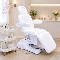 Nouveau fauteuil de beauté électrique de luxe à 3 moteurs, lit de soin du visage, table de massage pour spa et salon de beauté