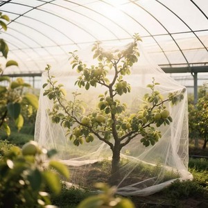 Red de plástico blanco para insectos PP, barrera para pájaros y plantas de jardín contra insectos, red de malla tejida por inyección - Product Image 1
